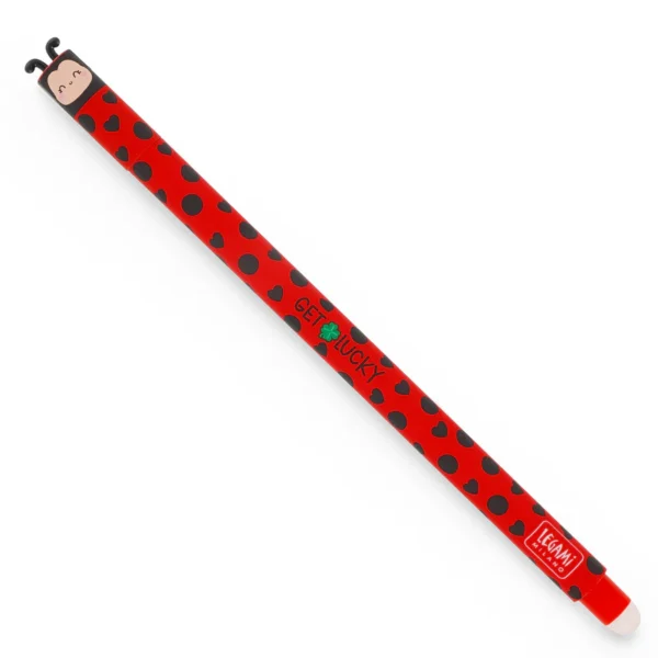 8052694116347 Escreve e apaga sem erros com a Caneta Apagável Legami Joaninha. Além de ter tinta vermelha termossensível, o seu design é único. Aproveita e compra já a tua!