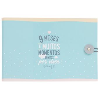 Eternize a sua jornada com o Álbum de Gravidez Mr. Wonderful. Com espaços para fotos e notas, este Álbum de Gravidez Mr. Wonderful é o presente perfeito!