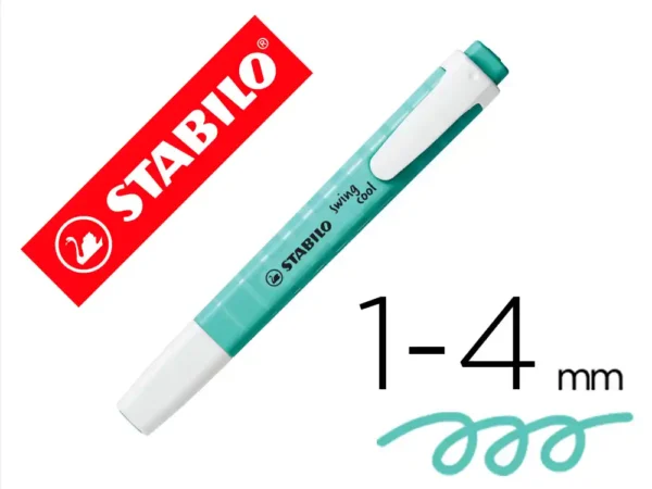 Marcador de Texto Stabilo Swing Cool Paste