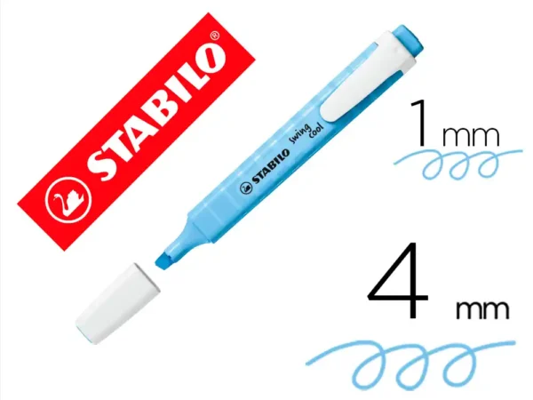 Marcador de Texto Stabilo Swing Cool Paste