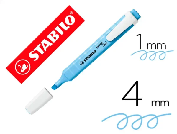Marcador de Texto Stabilo Swing Cool Paste