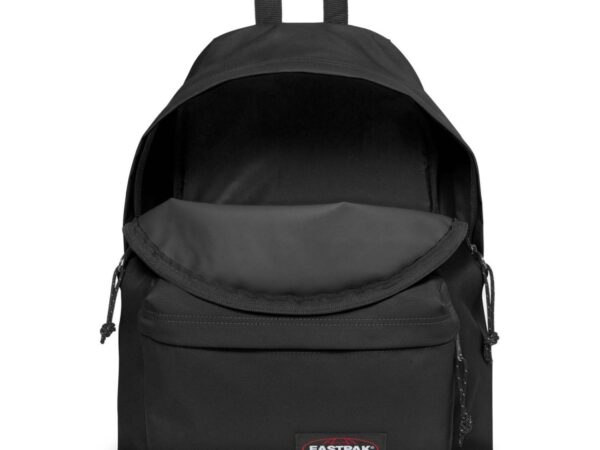 Mochila Eastpak preta modelo Padded Pak'r de 24 litros, referência p046177.
