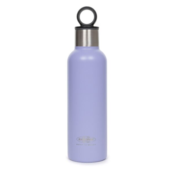 196011849223 Garrafa térmica Eastpak Sipper Heather Lilac de 500ml em aço inoxidável vista de frente.