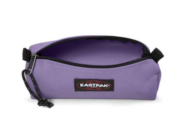 Estojo escolar cilíndrico Eastpak lilás em nylon de alta resistência