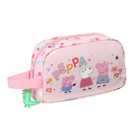 Bolsa Térmica Peppa Pig Having Fun rosa oficial da marca Safta.