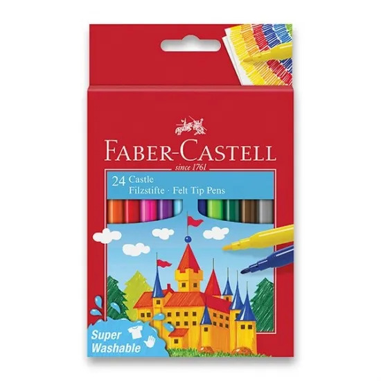 marcadores feltro faber castell originais marcadores feltro faber castell originais