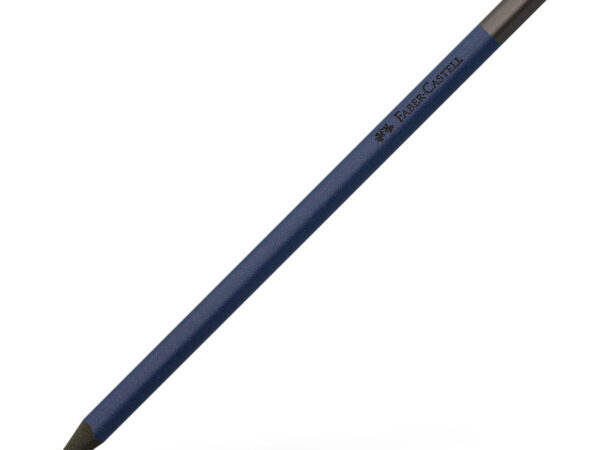 Lápis Faber-Castell Urban Azul Marinho B com formato triangular ergonómico e corpo mate