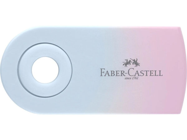 Borracha Faber-Castell Sleeve Mini com capa protetora giratória nas cor4005401824800