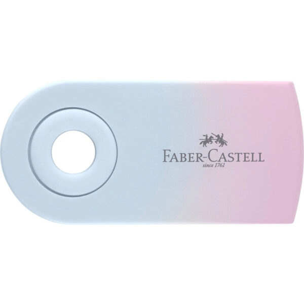 Borracha Faber-Castell Sleeve Mini com capa protetora giratória nas cor4005401824800