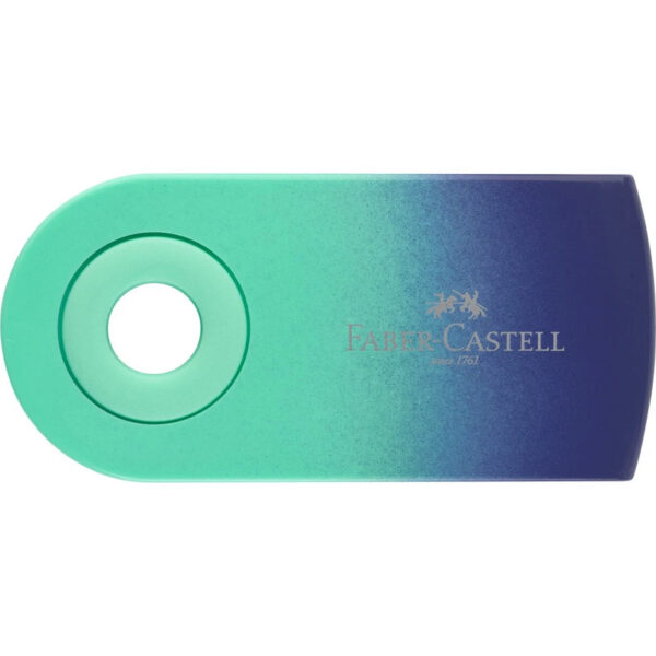 Borracha Faber-Castell Sleeve Mini com capa protetora giratória nas cor4005401824800